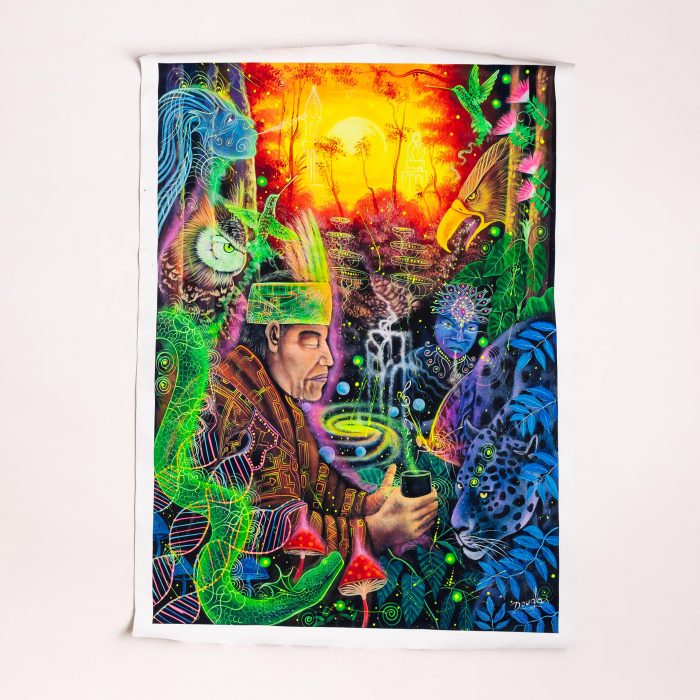 Shamanic Amazon Wall Art, DI - 160000 Shamanic Amazon Wall Art, DI - 160000