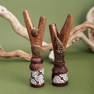 Флакон-курипе - Перу, ручная работа