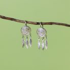 Earrings 11.7 Maya Silver feather JB, 5.31 - 120000