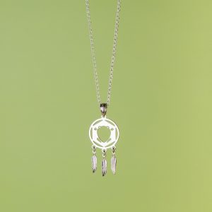 Подвеска «Камбо» — серебро, ручная работа, крупный размер