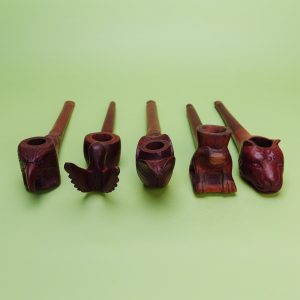 Трубки для курения мапачо — Перу, ручная работа