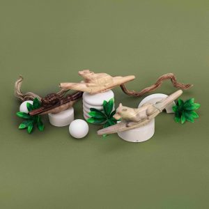 Трубка Tepi «Волк» — Перу, смесь натуральных пород дерева